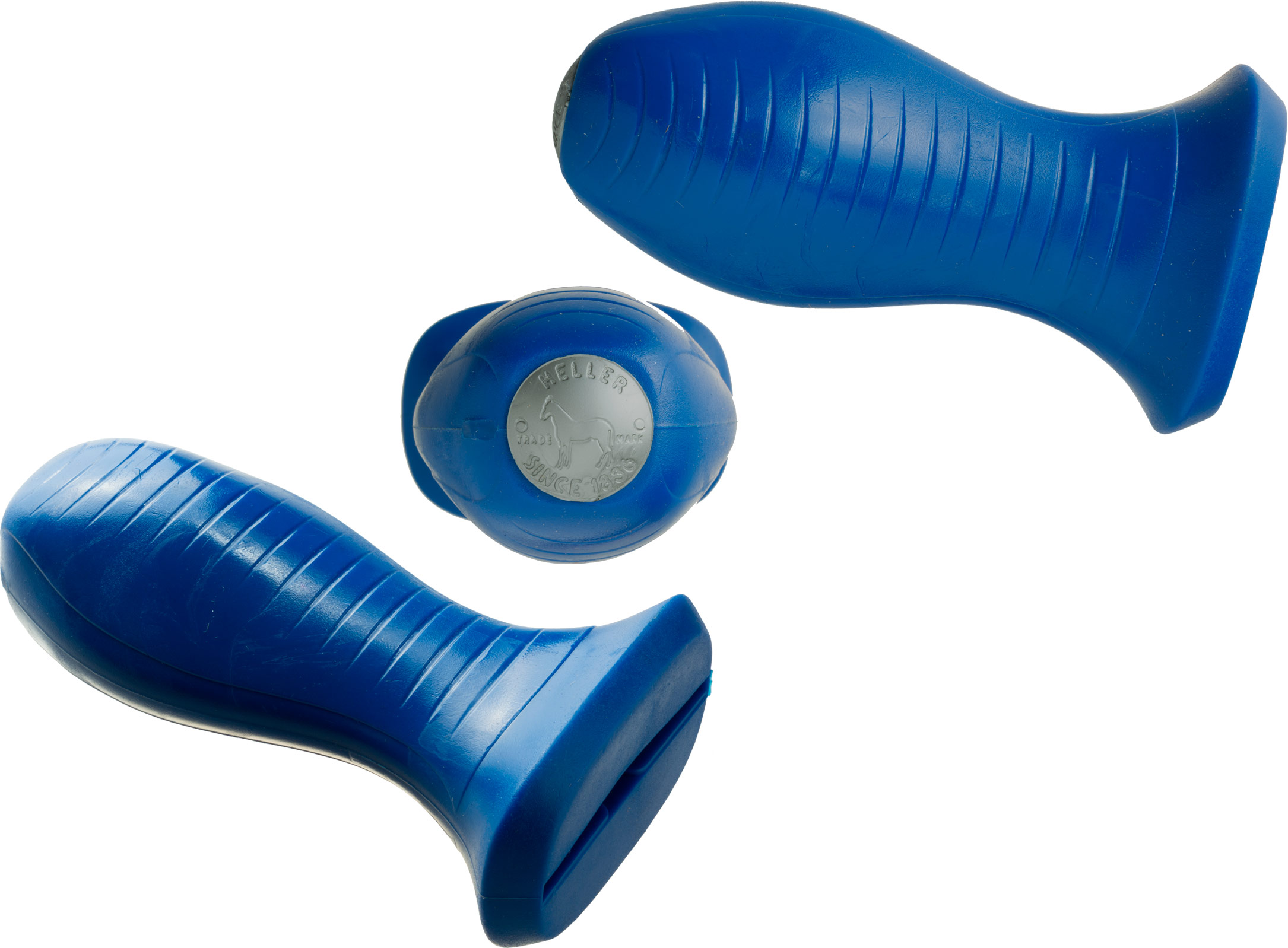 Heller rasp handle GRIP blue, voor eXceL raspen