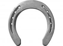 Mustad Equi-Librium horseshoes, front, bottom view